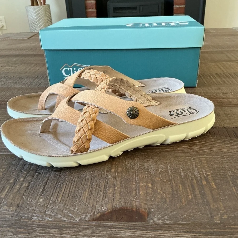 Cliffs by White Mountain Women's Bongo Slide Sandal Sz 9.5 - Picture 3 of 6